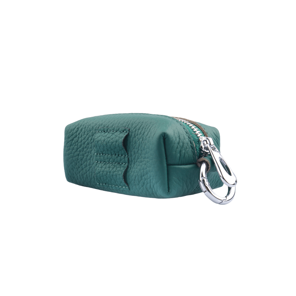GoPlayer Golf Genuine Leather Ball Bag (Green)