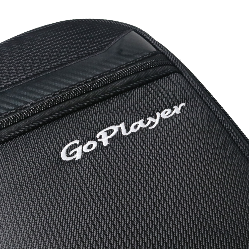 GoPlayer ゴルフ シューズ バッグ (ブラック)