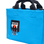 GoPlayer高爾夫帆布托特包(淺藍)