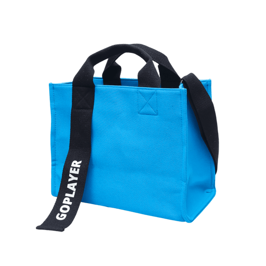 GoPlayer高爾夫帆布托特包(淺藍)