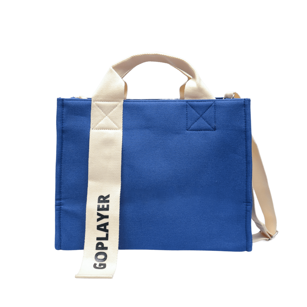 GoPlayer高爾夫帆布托特包(藏青)