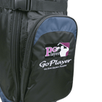 GoPlayer wheeled travel air bag (black and blue)