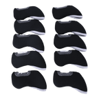 GoPlayer Plaid 3D Iron Set (All Black)