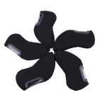 GoPlayer プレミアムチェック柄アイアンセット (ブラック)