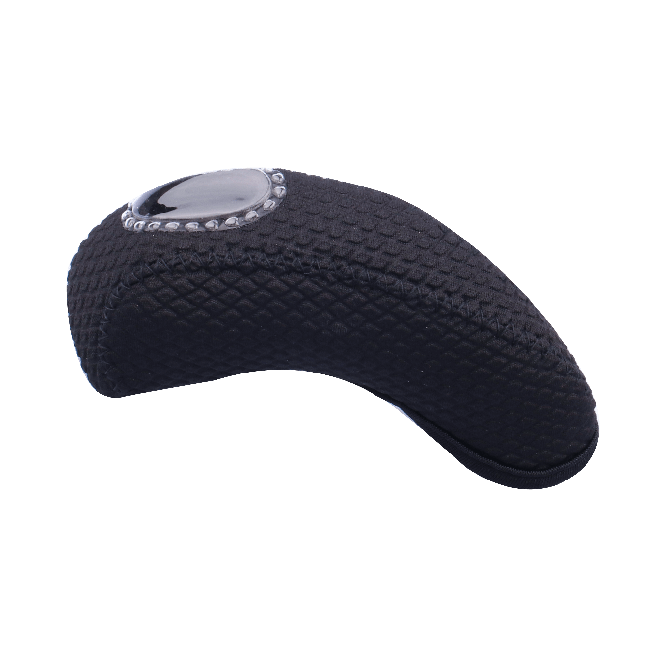 GoPlayer チェック柄 3D アイアン セット (オール ブラック)