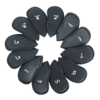 GoPlayer 高爾夫數字鐵桿套組 (黑)