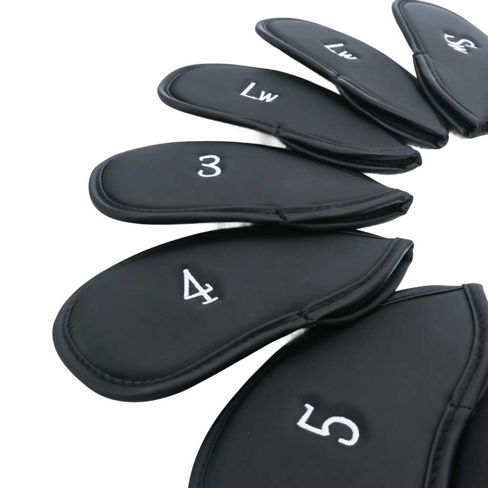 GoPlayer 高爾夫數字鐵桿套組 (黑)