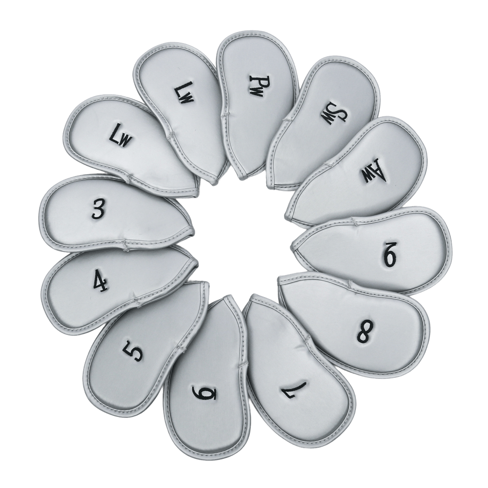 GoPlayer 高爾夫數字鐵桿套組 (銀)