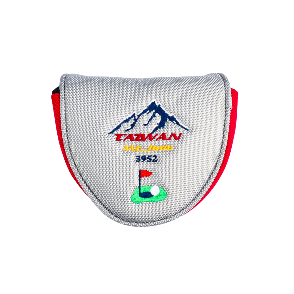 GoPlayer Yushan Nylon Cloth Large C Putter Cover (Grey) 