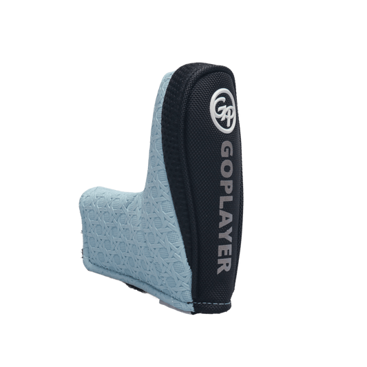 GoPlayer Embossed L Putter Cover (Light Blue)