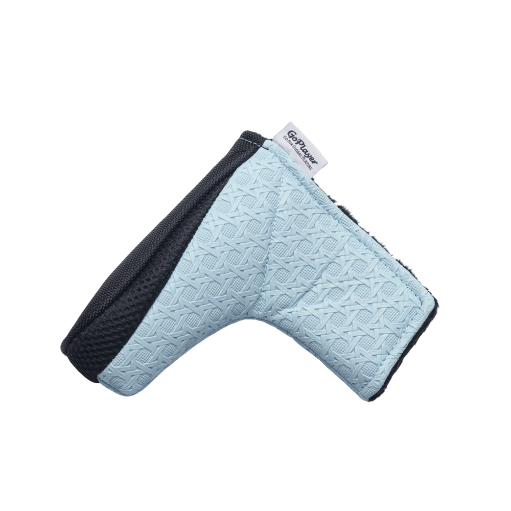 GoPlayer 壓紋L推桿套(淺藍)