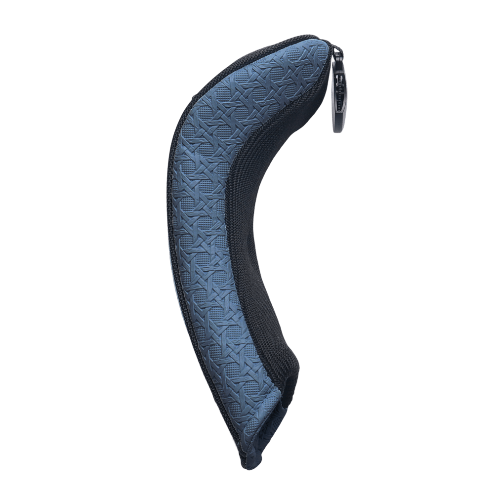 GoPlayer エンボス加工アイアンウッドクラブカバー（ダークブルー）