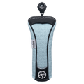 GoPlayer エンボス加工アイアンウッドクラブカバー（ライトブルー）