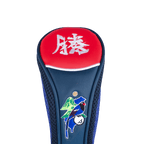 GoPlayer ブルー マグパイ アイアンとウッド カバー (レッド)