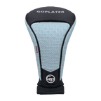 GoPlayer embossed No. 1 wood cover (light blue)