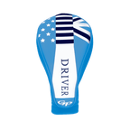 GoPlayer Driver Cover Western Flag (Light Blue)