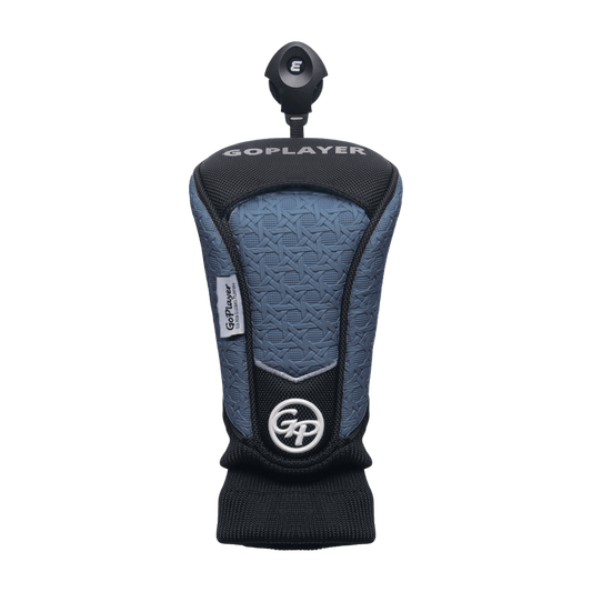 GoPlayer Embossed Fairway Wood Cover (Dark Blue)
