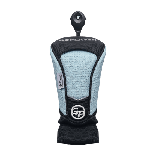 GoPlayer Embossed Fairway Wood Cover (Light Blue)