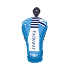 GoPlayer 球道木桿套西洋旗(淺藍)