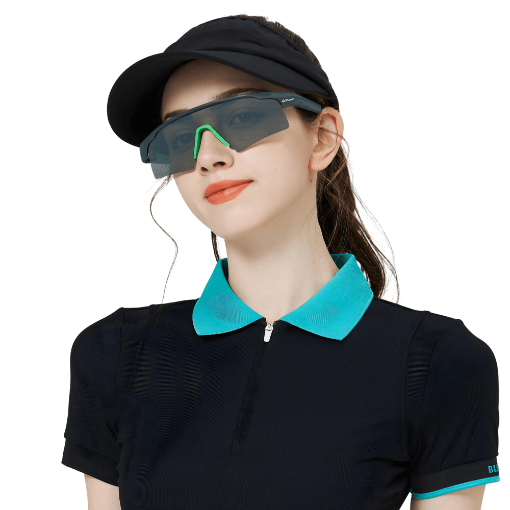 GoPlayer運動太陽眼鏡(銀框鍍水銀片)