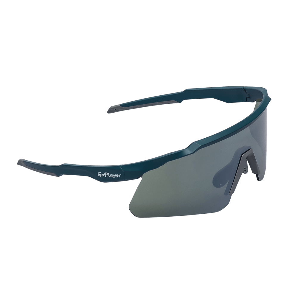GoPlayer運動太陽眼鏡(藍框鍍水銀片)