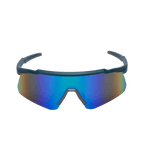 GoPlayer運動太陽眼鏡(藍框鍍綠片)