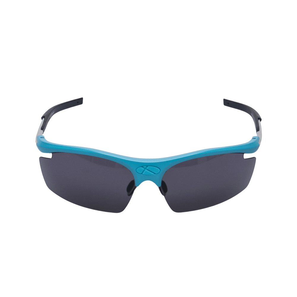 GoPlayer Lightweight Sunglasses (Light Blue Frame Gray Lenses)