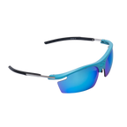 GoPlayer輕量太陽眼鏡(淺藍框鍍藍片)