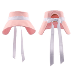 GoPlayer レディース 大きなつば 折りたたみサンハット (ピンク)