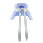 GoPlayer女大帽簷摺叠遮陽帽(淺藍)