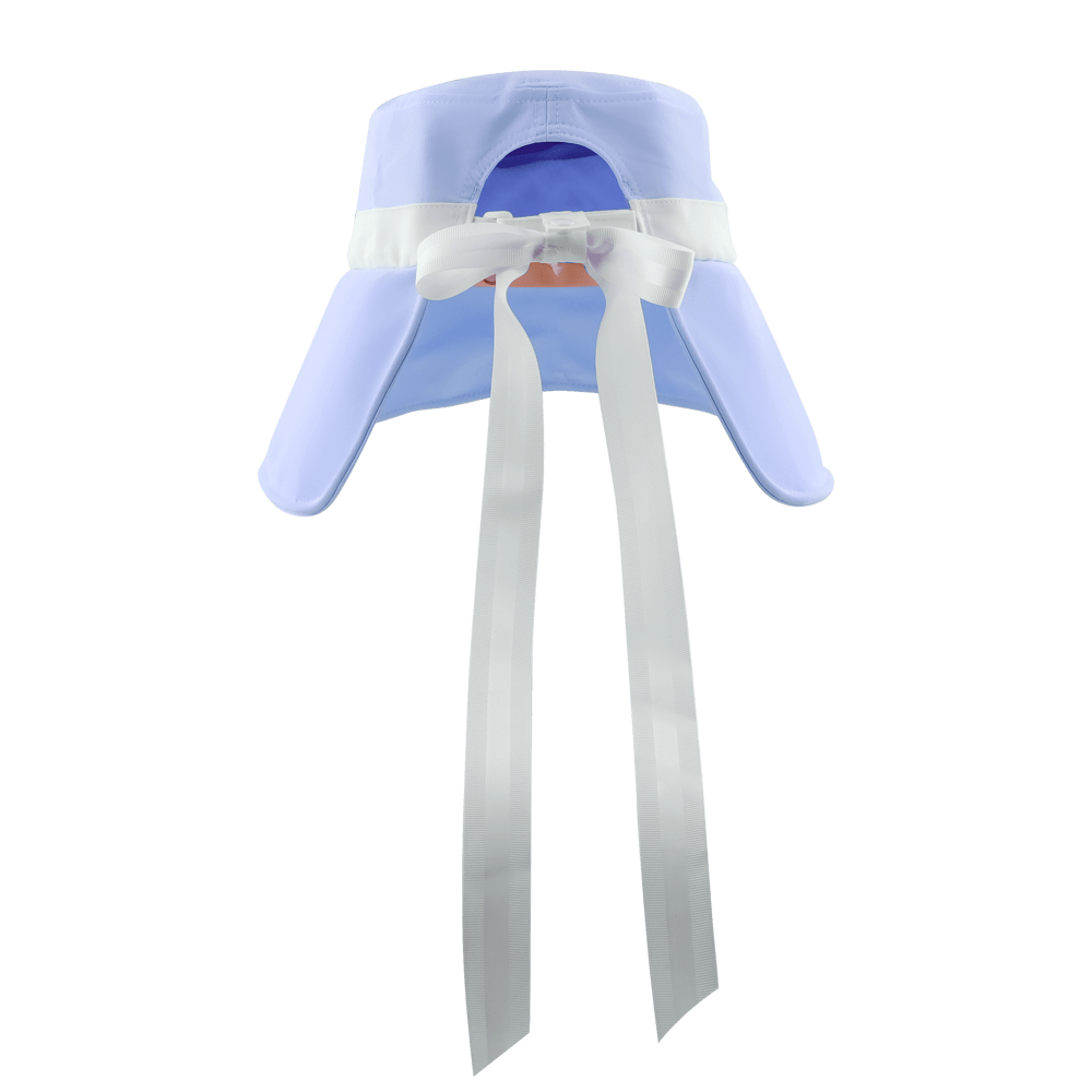 GoPlayer女大帽簷摺叠遮陽帽(淺藍)