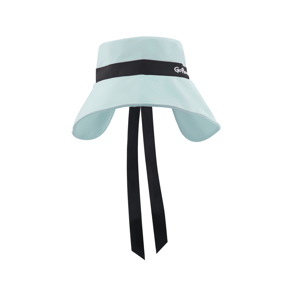 GoPlayer女大帽簷摺叠遮陽帽(淺綠)