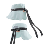 GoPlayer レディース 大きなつば 折りたたみサンハット (ライトグリーン)