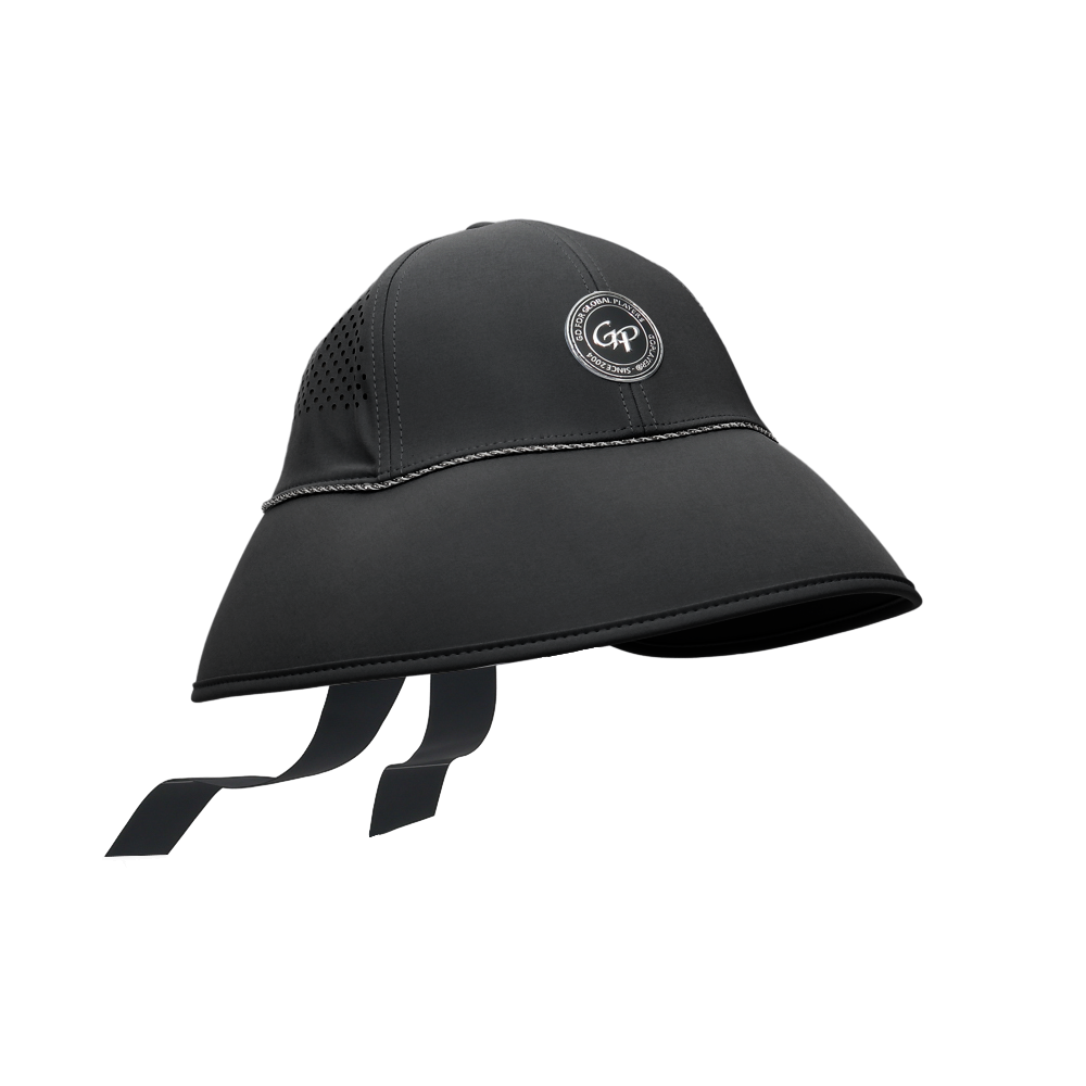 GoPlayer Women's Wide-brimmed Golf Cap (Black)