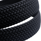 GoPlayer メンズ ゴルフ エラスティック ベルト (ブラック)