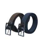 GoPlayer men's golf elastic belt (white)