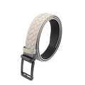 GoPlayer woven calfskin belt (off-white)