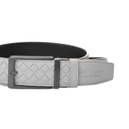 GoPlayer woven calfskin belt (off-white)