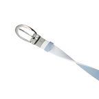 GP women's 25mm double-sided buckle belt (white/light blue)