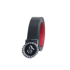 GoPlayer女轉頭雙面用皮帶(黑紅)