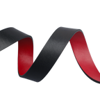 GoPlayer女轉頭雙面用皮帶(黑紅)