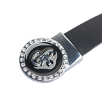 GoPlayer女轉頭雙面用皮帶(黑紅)