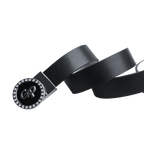 GoPlayer女轉頭雙面用皮帶(黑白)