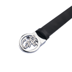 GoPlayer Women's Turnable Double-Sided Belt (Black and Red)