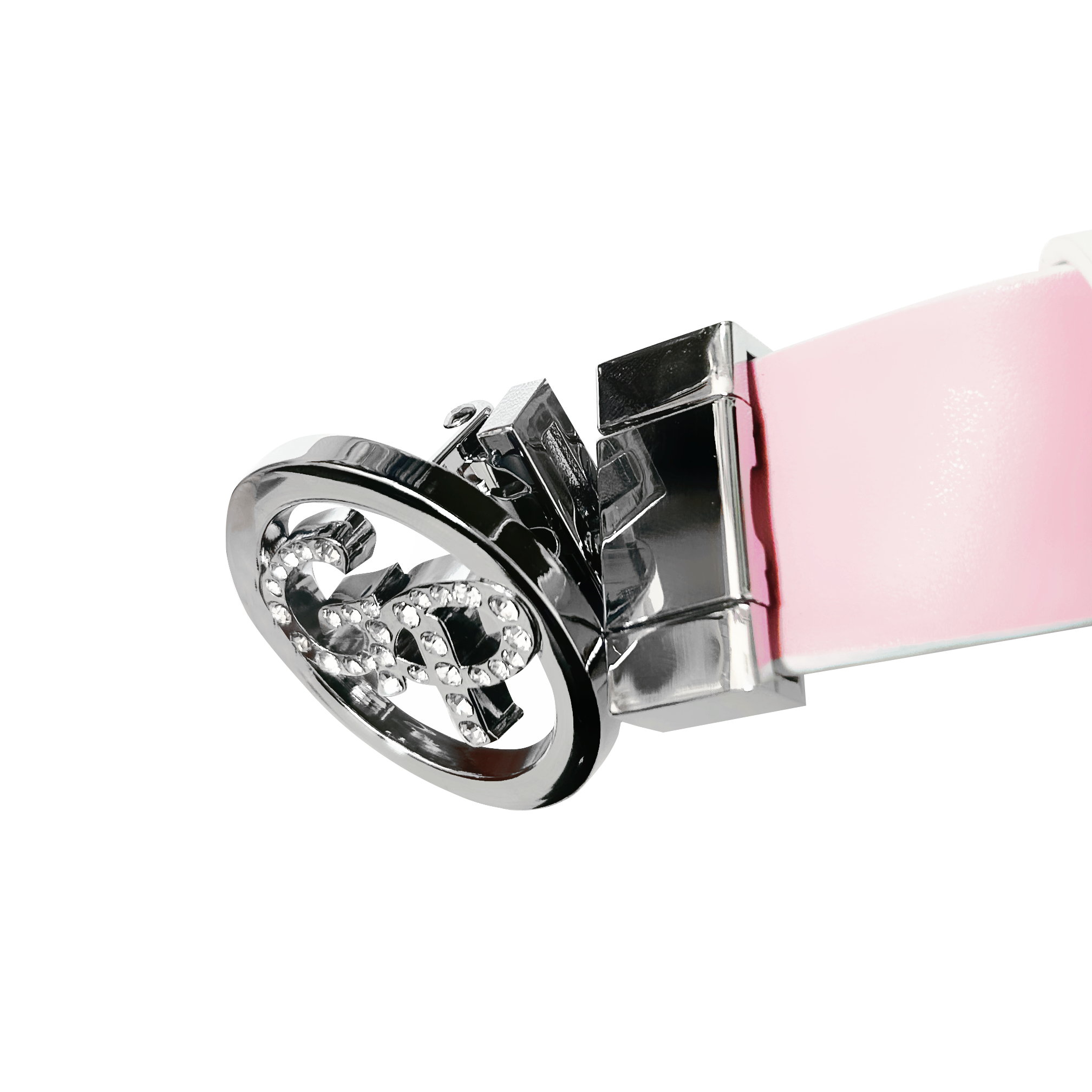 GoPlayer Women's Turnable Double-Sided Belt (Black and Red)