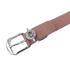 GoPlayer レディース ホースシューバックル ゴルフベルト (ダークピンク)