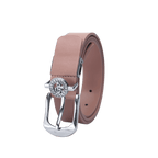 GoPlayer レディース ホースシューバックル ゴルフベルト (ダークピンク)