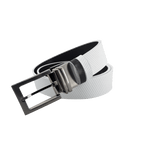 GP35mm double-sided buckle belt (white/black)