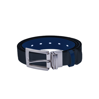 GoPlayer 35mm double-sided buckle belt (black/navy blue)