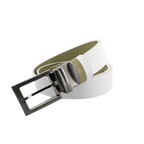 GoPlayer 35mm Reversible Buckle Belt (White/M)